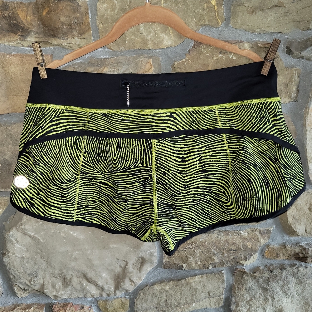 Lululemon Speed Short 10 SW 2016 Seawheeze Blacked Out/Black - Picture 5 of 9